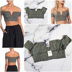 💚Host Pick🖤 Free People Intimately Lucky Now Brami in Black Combo